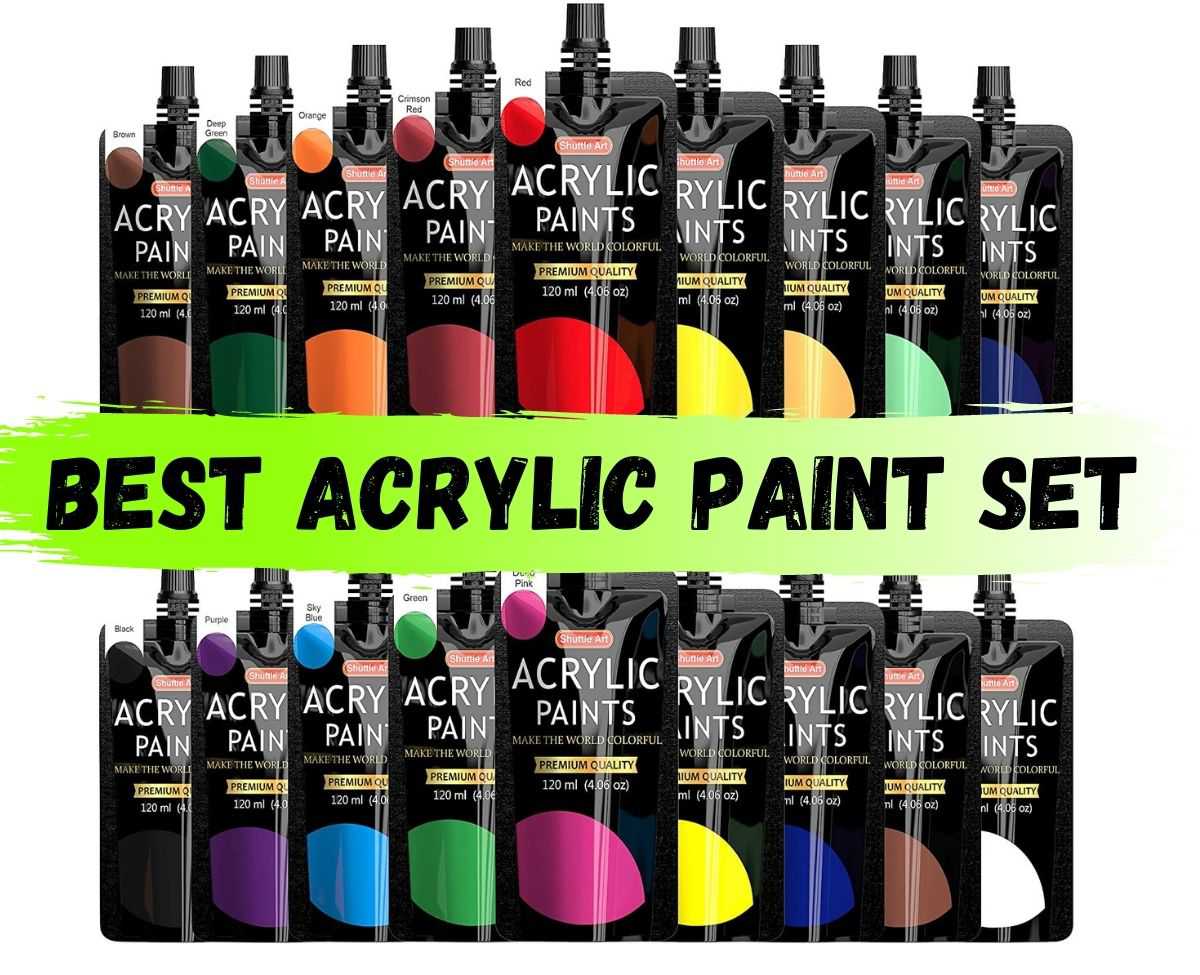Best acrylic paint set for beginners artist