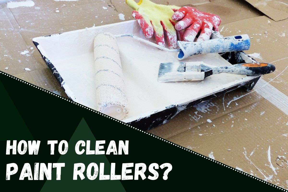 How to Clean Paint Rollers.