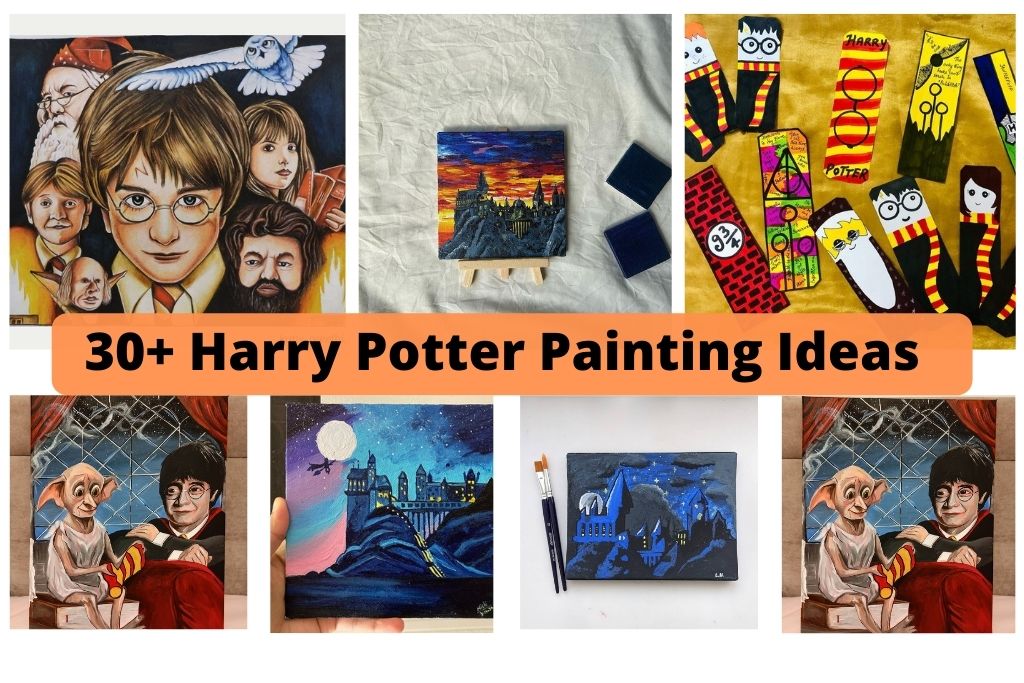 30+ harry potter painting ideas