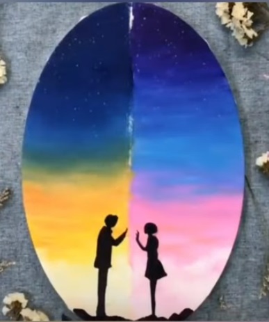 cute couple painting ideas (1)