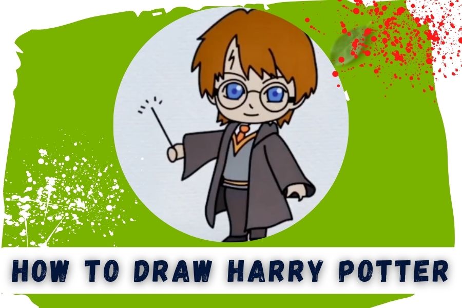 How To Draw A Harry Potter In Simple Steps