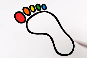 how to draw feet (5)