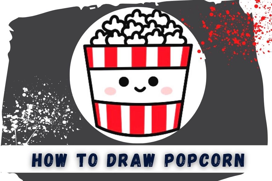 How To Draw Popcorn