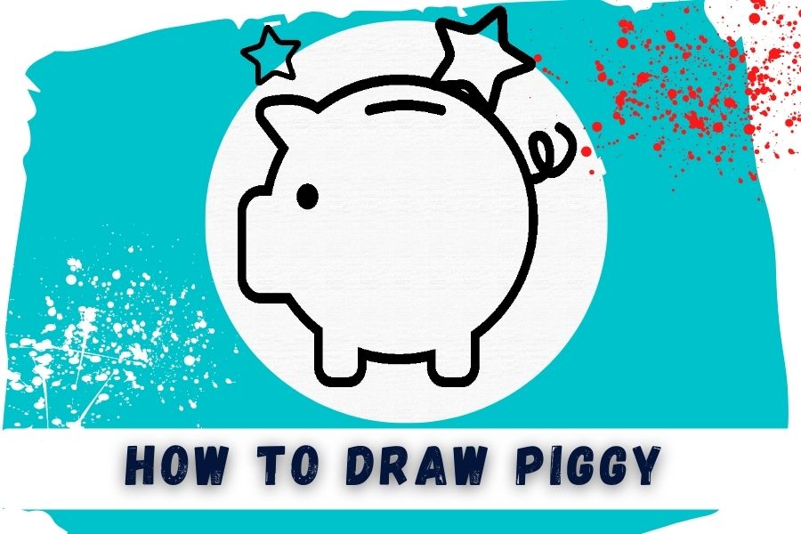 drawing of piggy