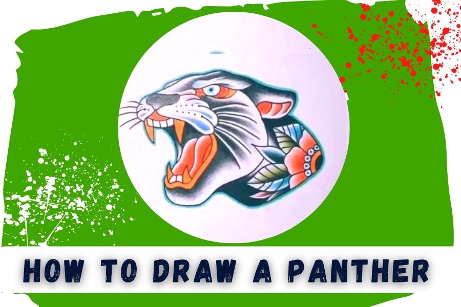 how to draw panther