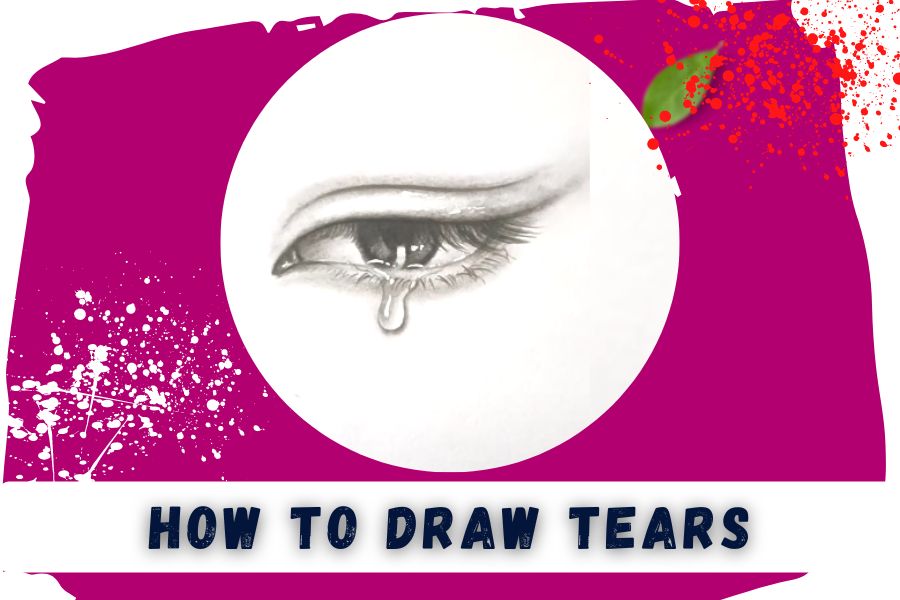 how to draw tears