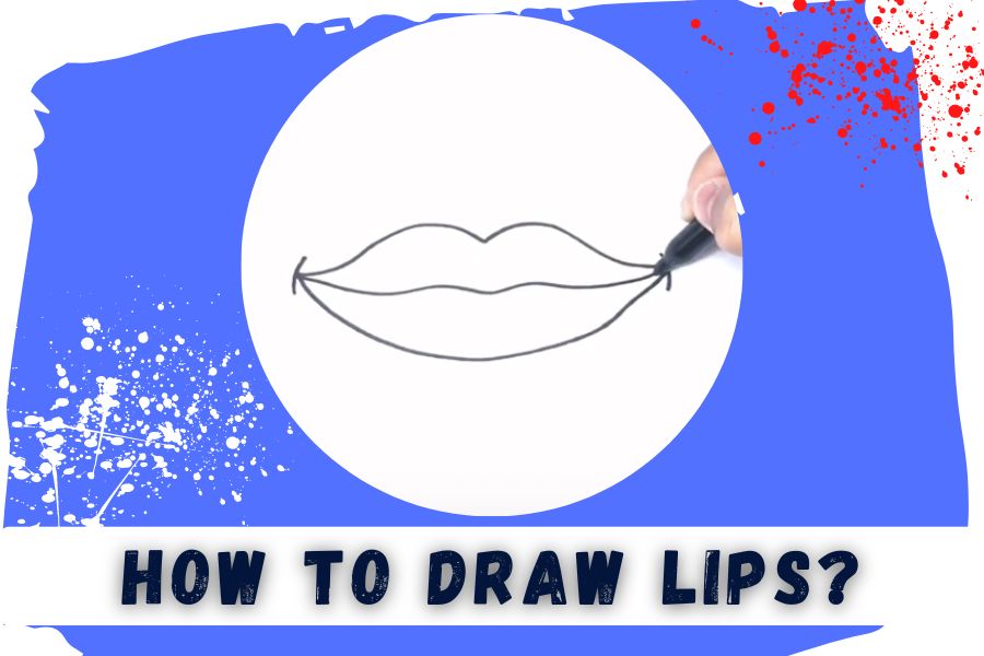 How To Draw Lips Drawing