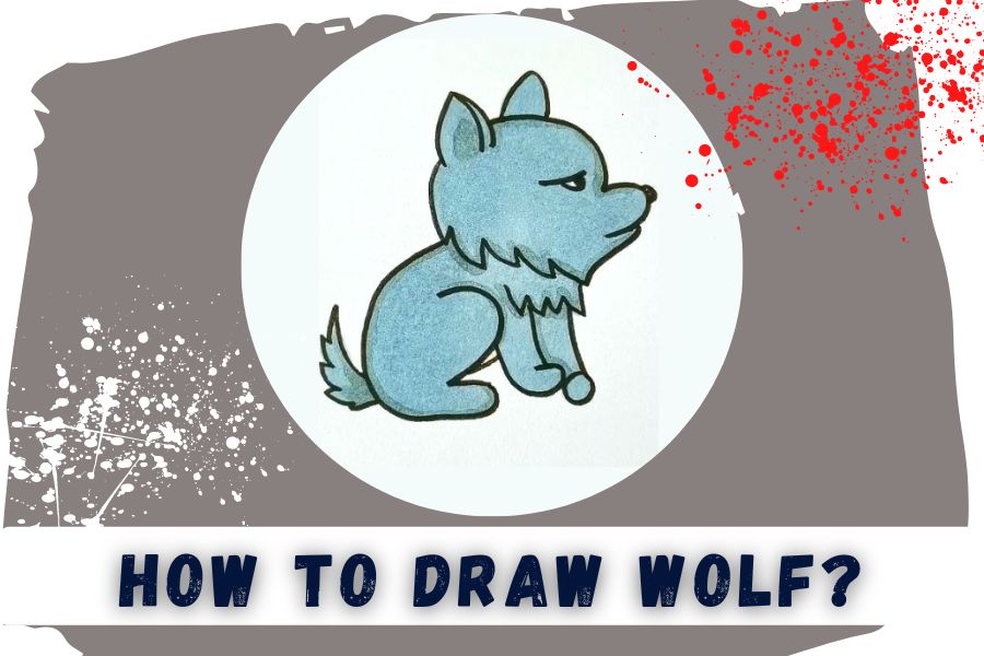 How To Draw Wolf Drawing Easy And Simple Guide