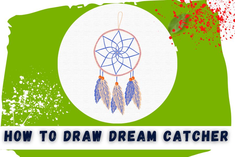 How to Draw A Dream Catcher