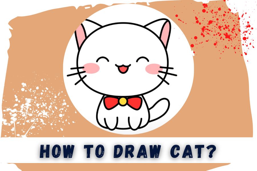 How to Draw Cat Drawing In Simple 8 Steps! 