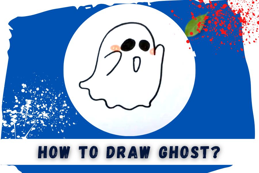 How to Draw Ghost Drawing In Simple 6 Steps