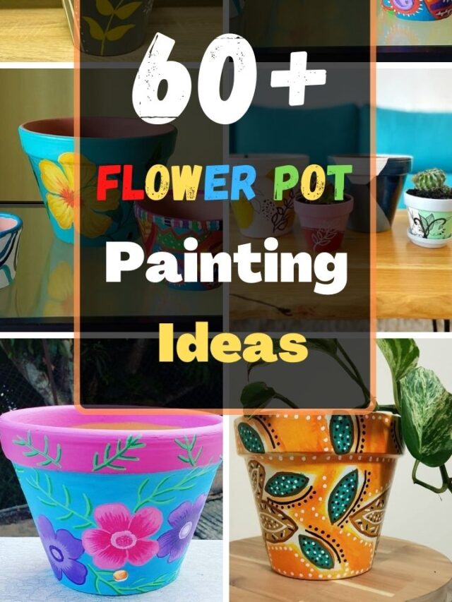 2022 Cute flower pot painting ideas