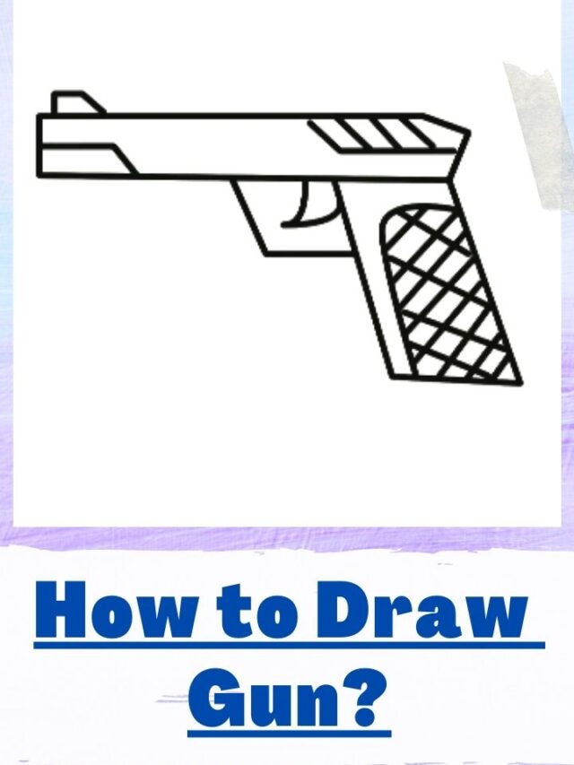 How To Draw A Gun (2)
