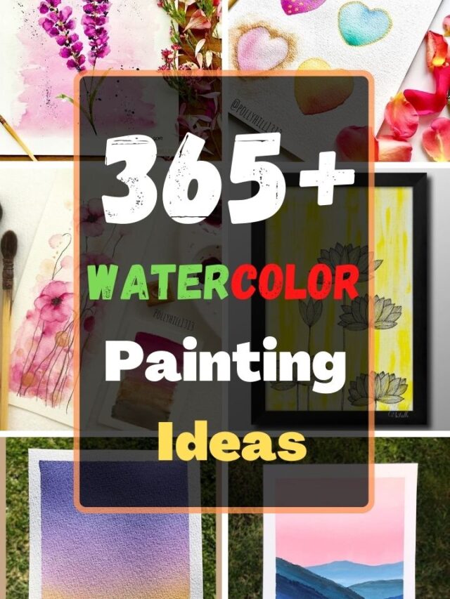 365+ Watercolor Painting Ideas | Easy Watercolor Painting Ideas For Beginners