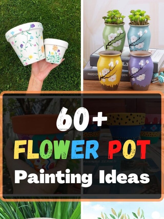 60+ Flower Pot Painting Ideas 2022