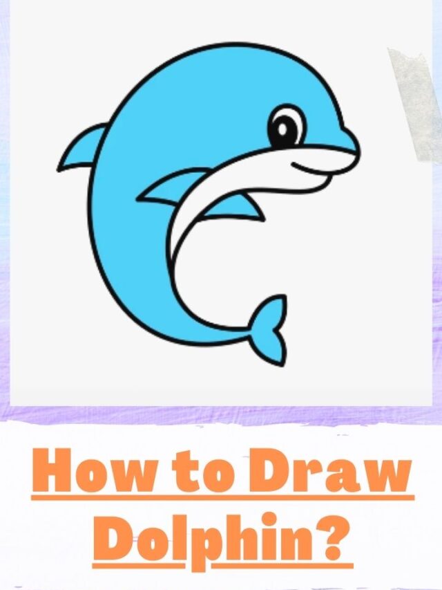How To Draw A Dolphin? | Step-By-Step Guide On Dolphin Drawing