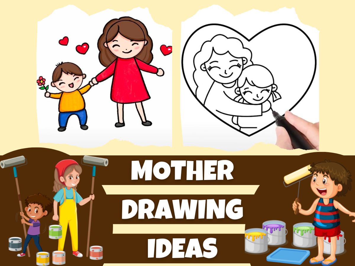 Mother Drawing Ideas by viral painting 2022 updated