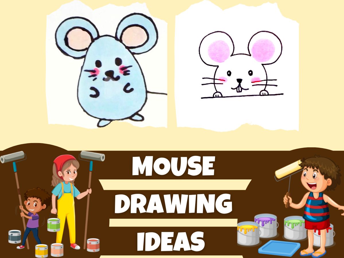 Mouse Drawing ideas 2022 for kids