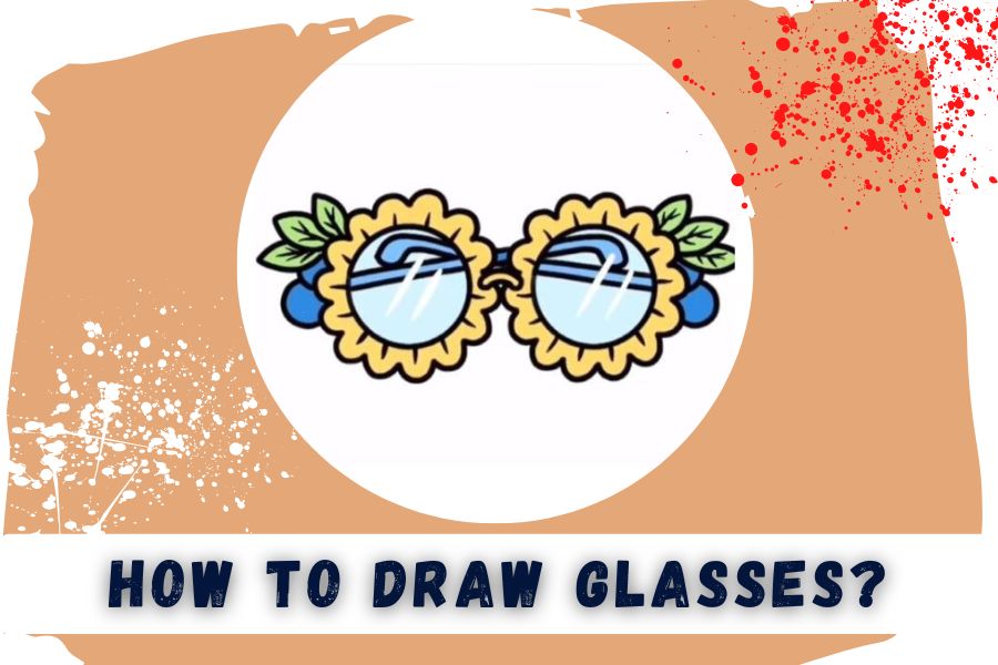 how t draw Glasses