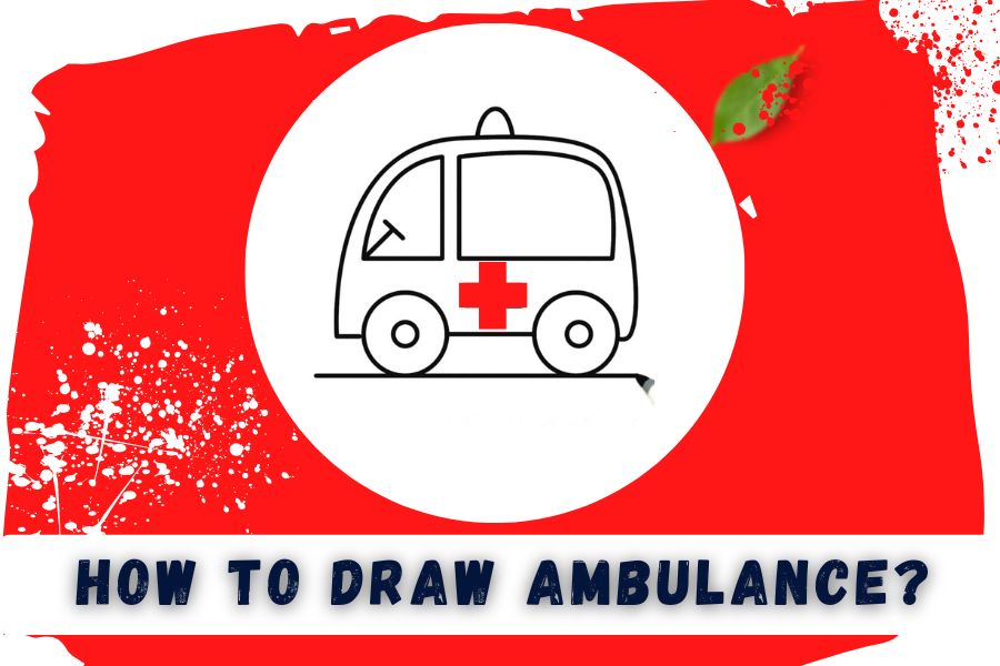 how to draw ambulance