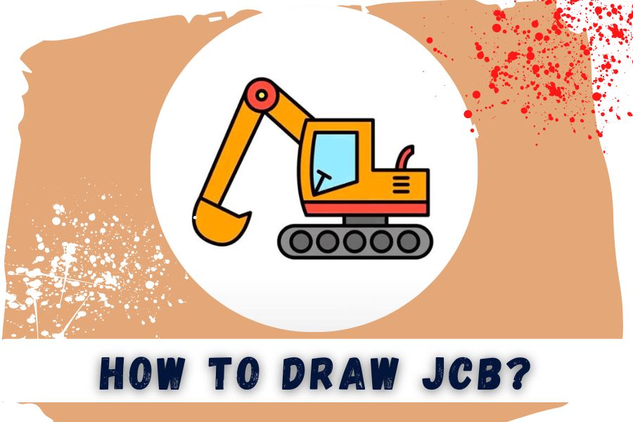 how to draw jcb