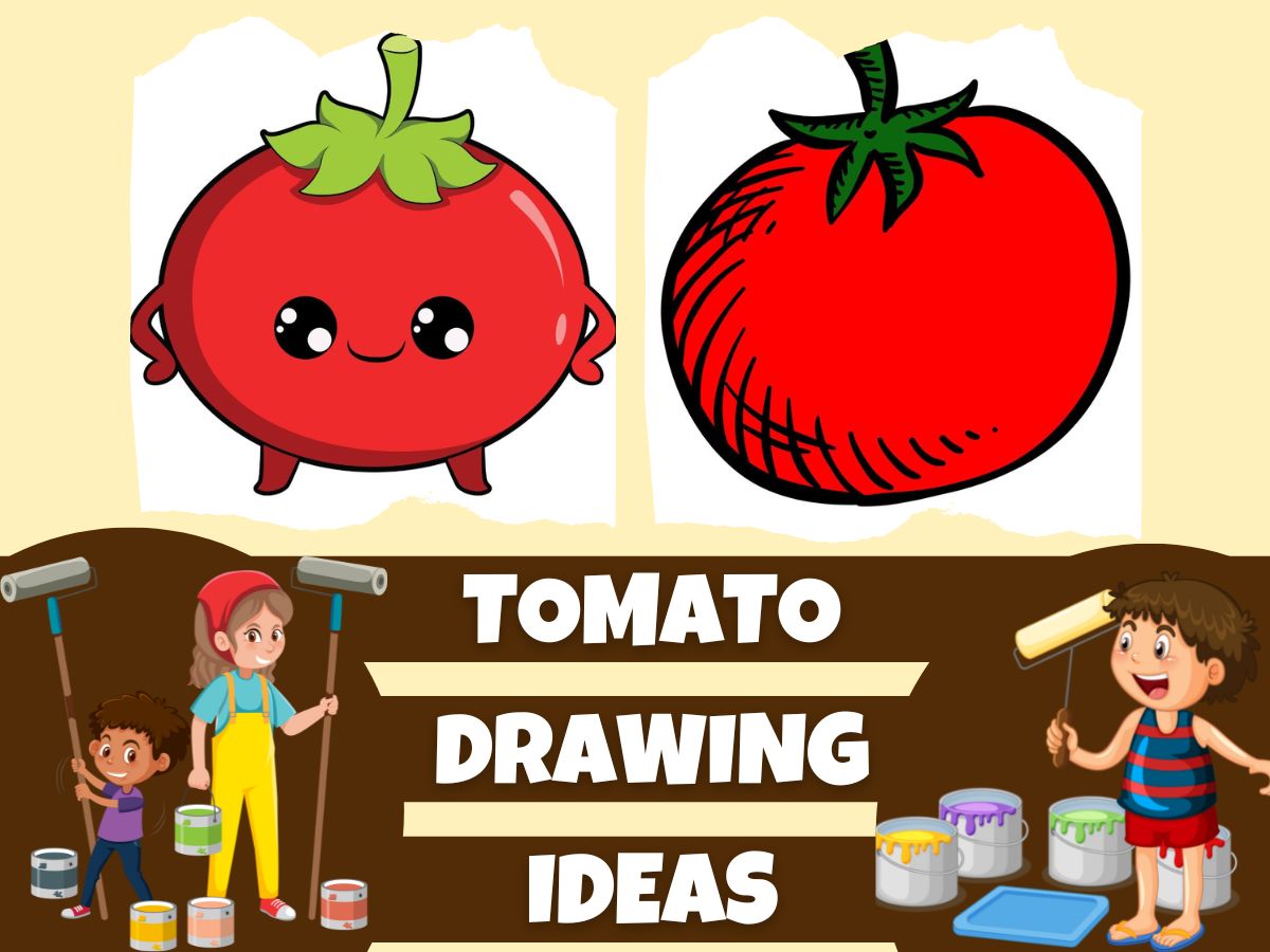 tomato drawing ideas 2022 updated by viral painting