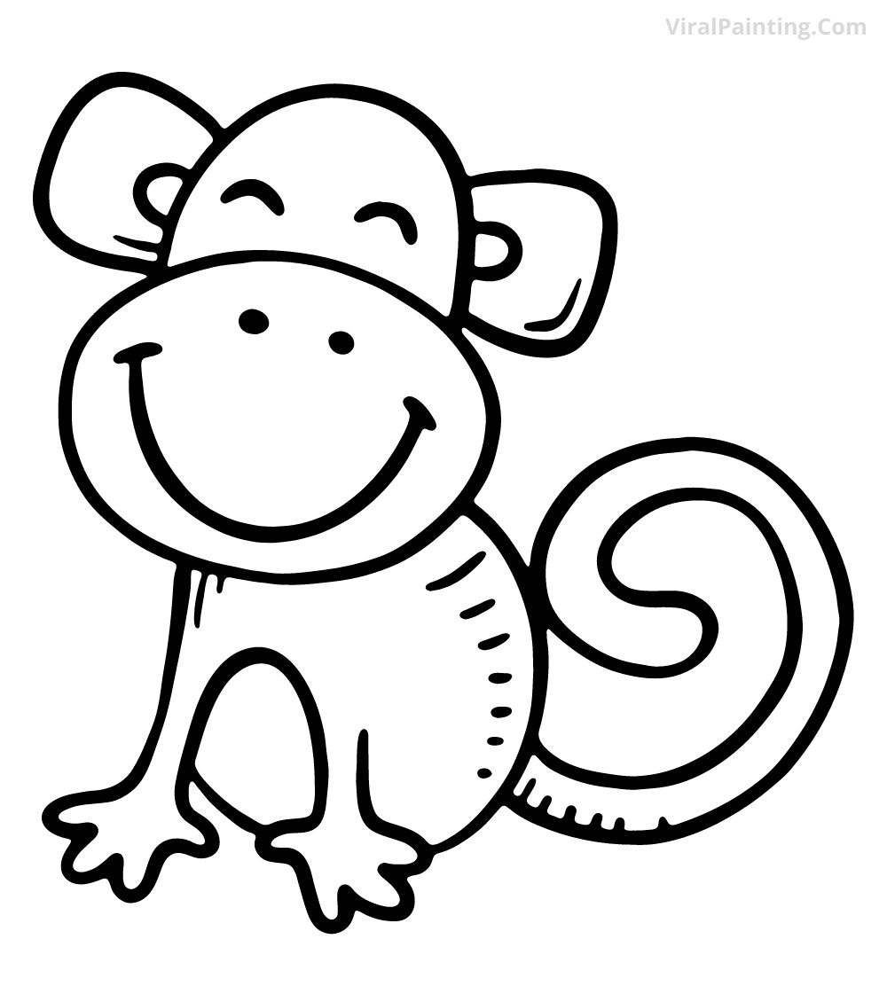 cute 10+ monkey drawing ideas 