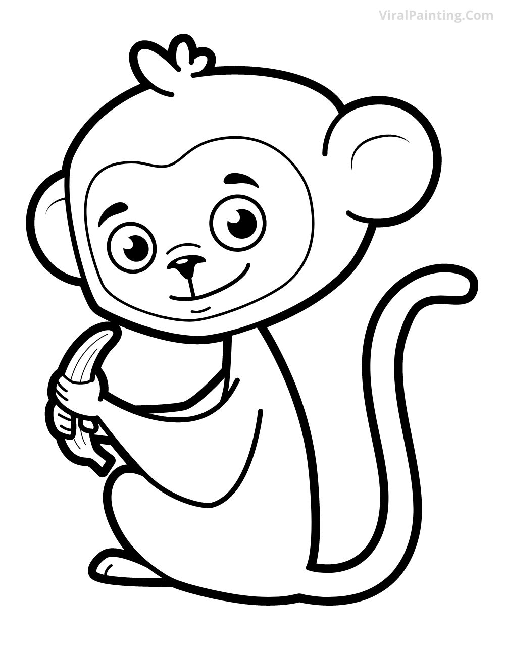 monkey drawing ideas