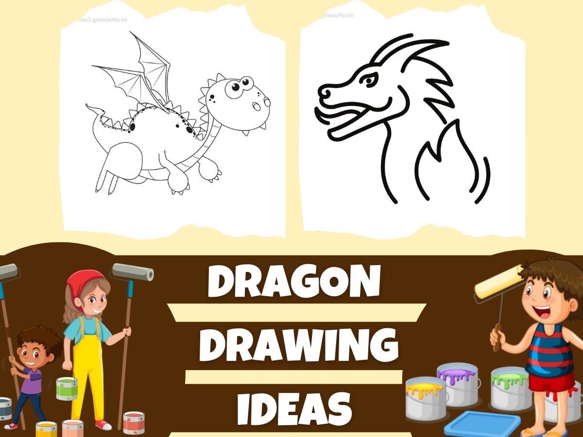 30+ Dragon drawing ideas