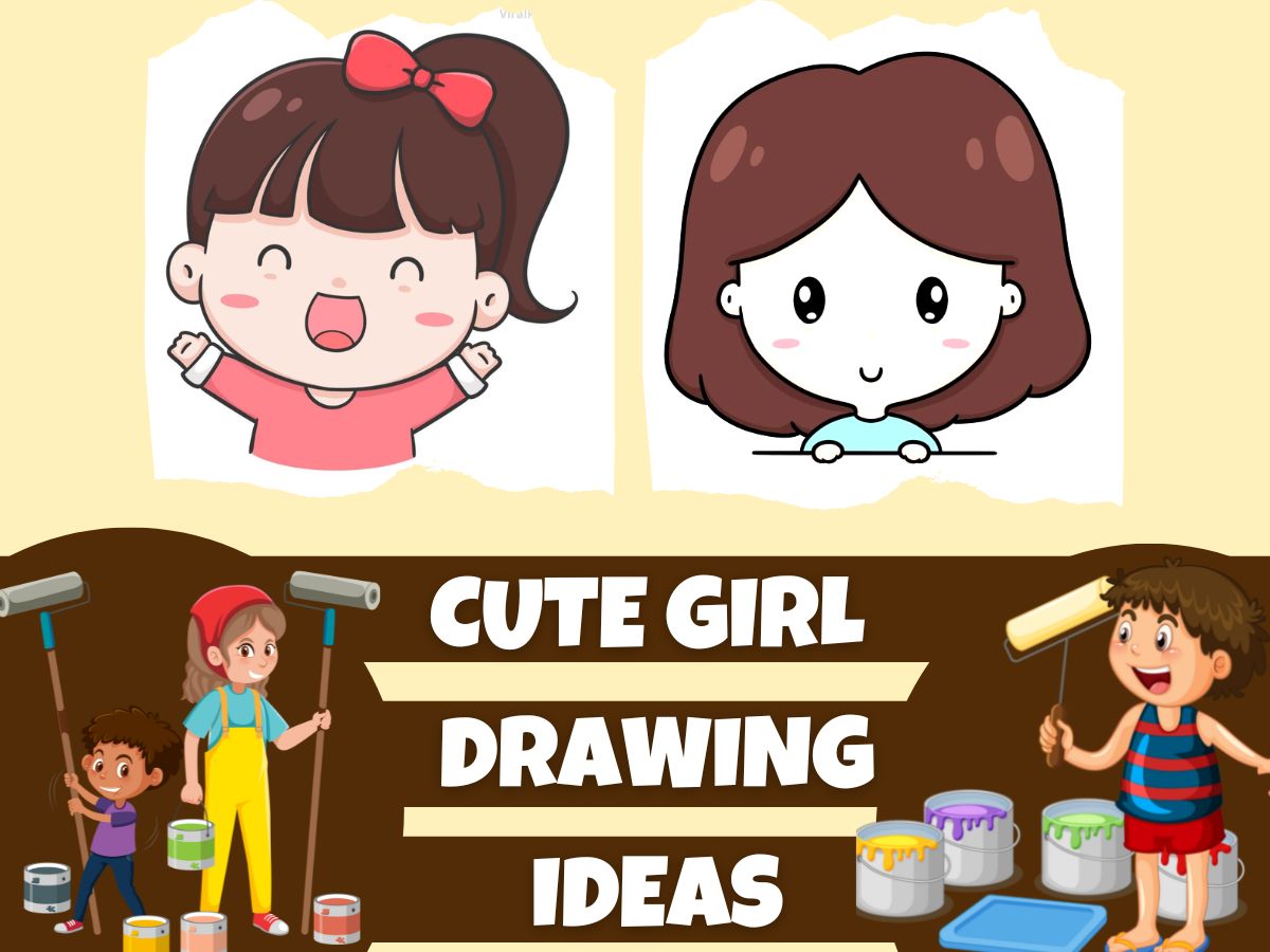 50+ Cute Girl Drawing Ideas By Viral painting