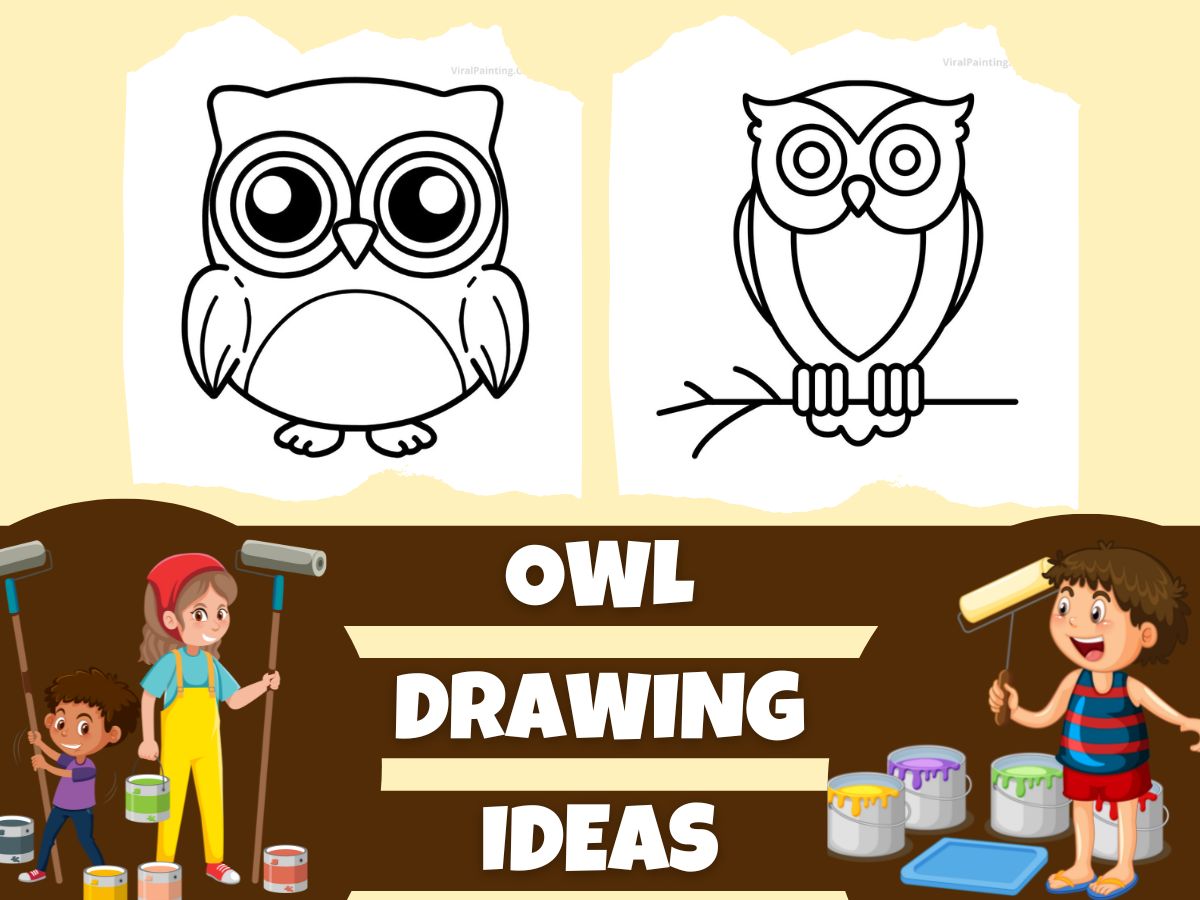 50+ Owl Drawing Ideas 2022