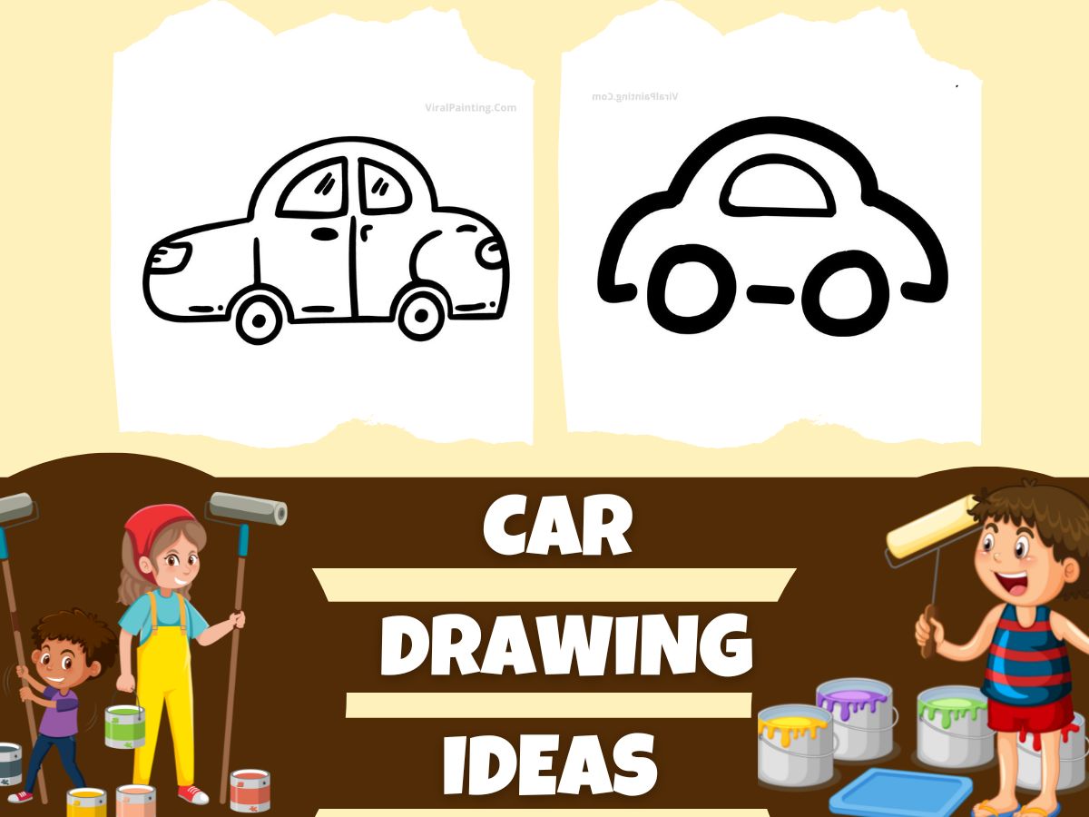 Car Drawing Ideas by viral painting
