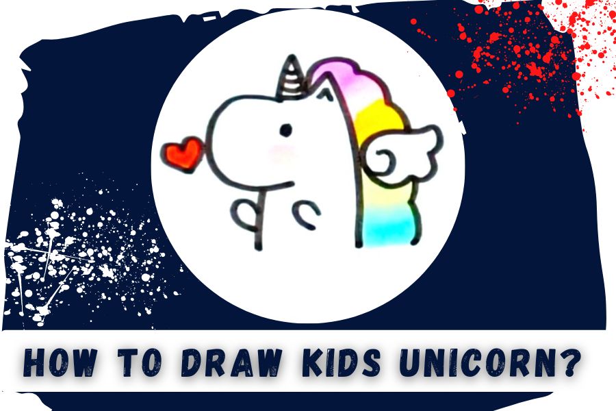 How To Draw A Unicorn Horse For Kids