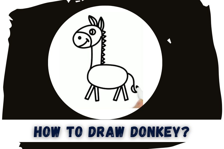 How tov draw Donkey