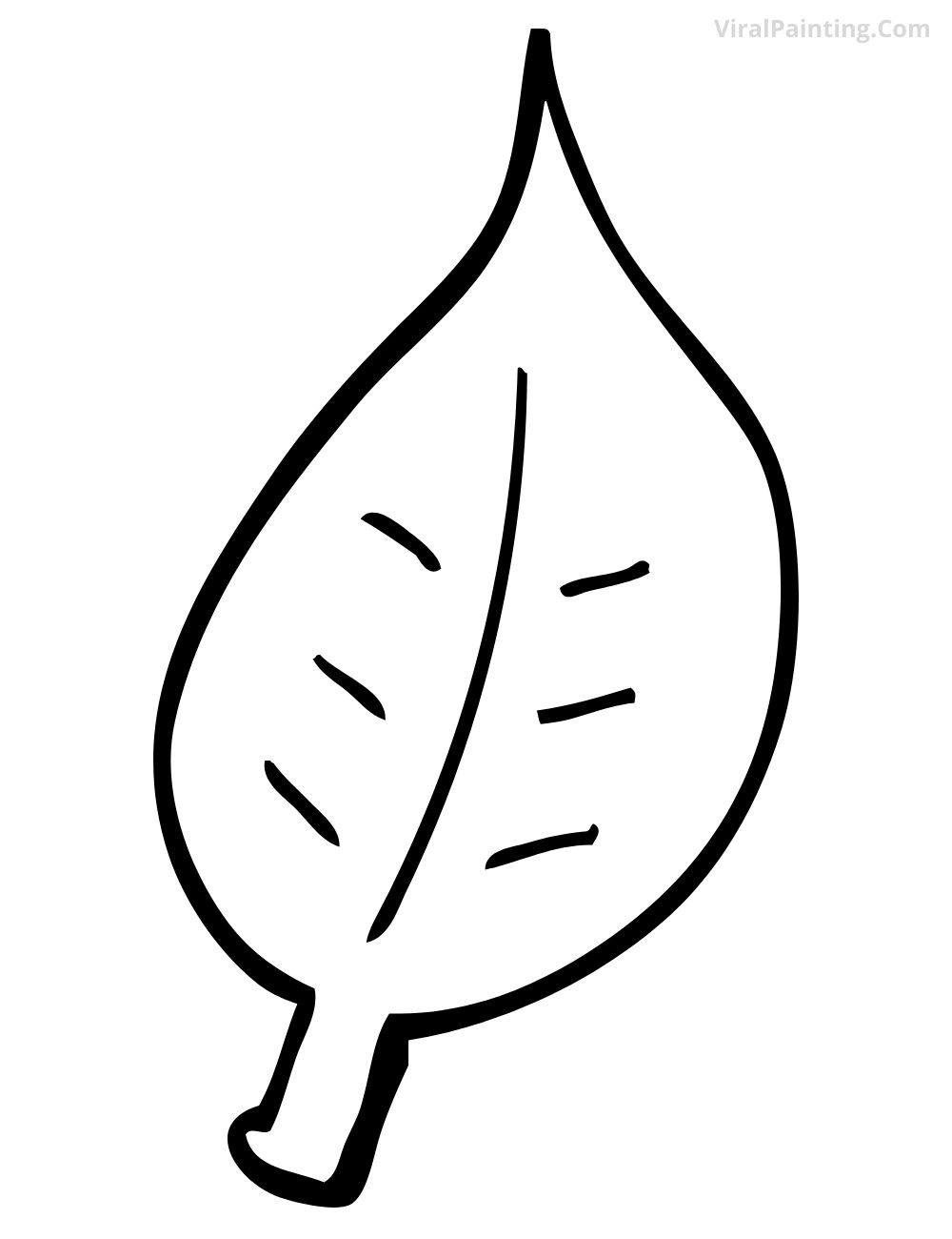 Leaf drawing ideas 2023 by viral painting 