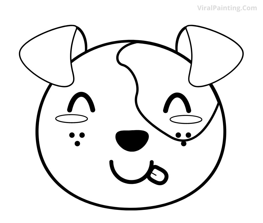 Simple And Cute Dog Drawings For Kids (2)