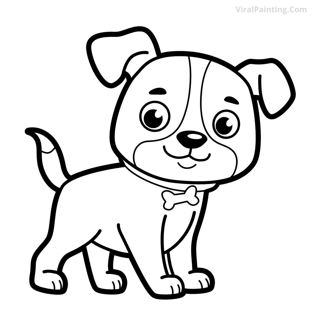cute dog drawing ideas for expert artist (1)