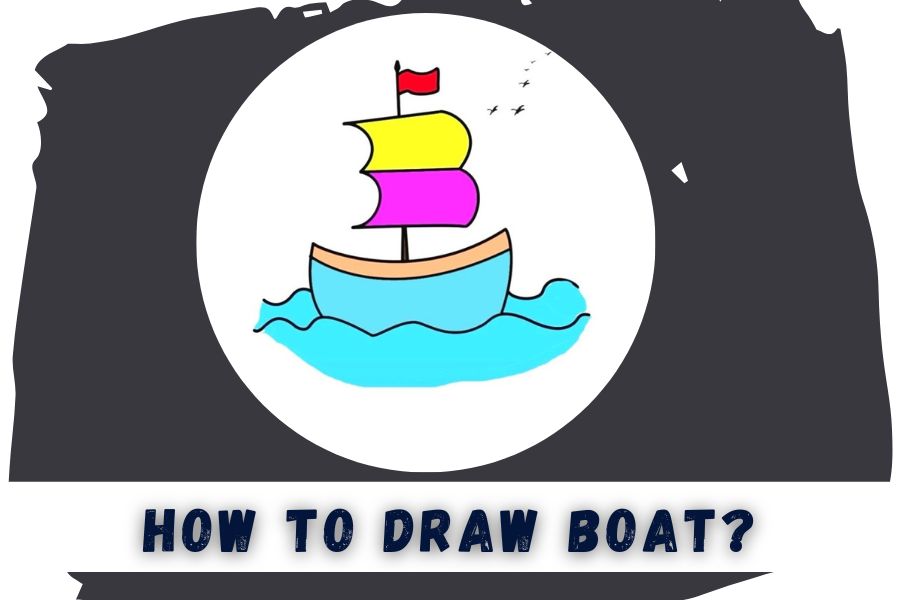 how to draw boat