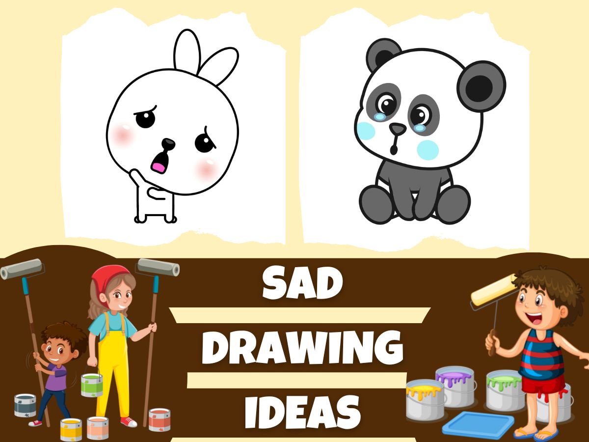 sad drawing ideas by viral painting