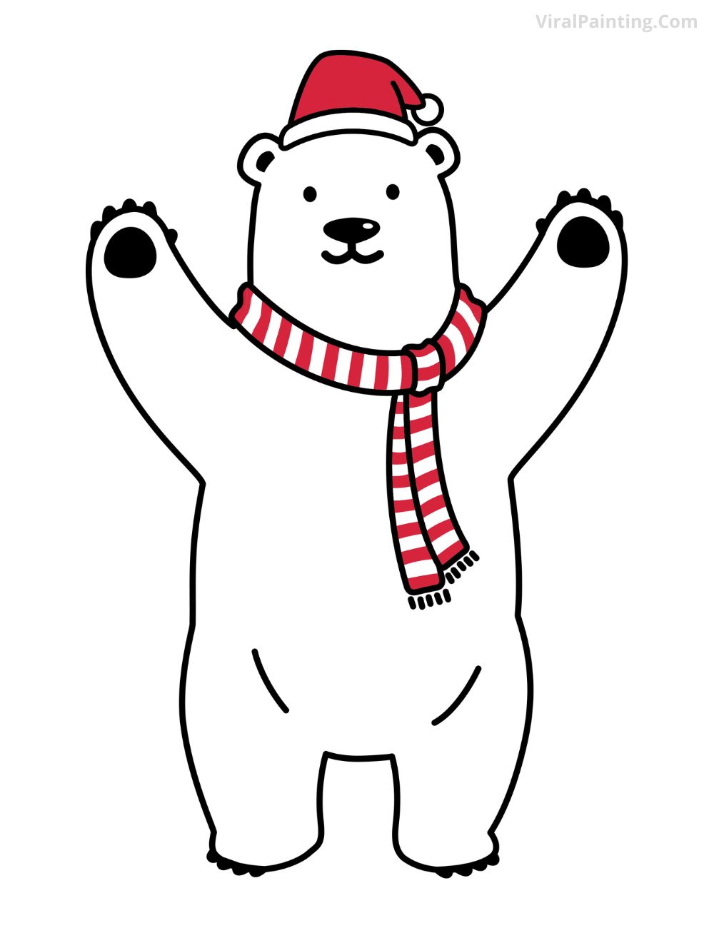 simple and easy bear drawing ideas (1)