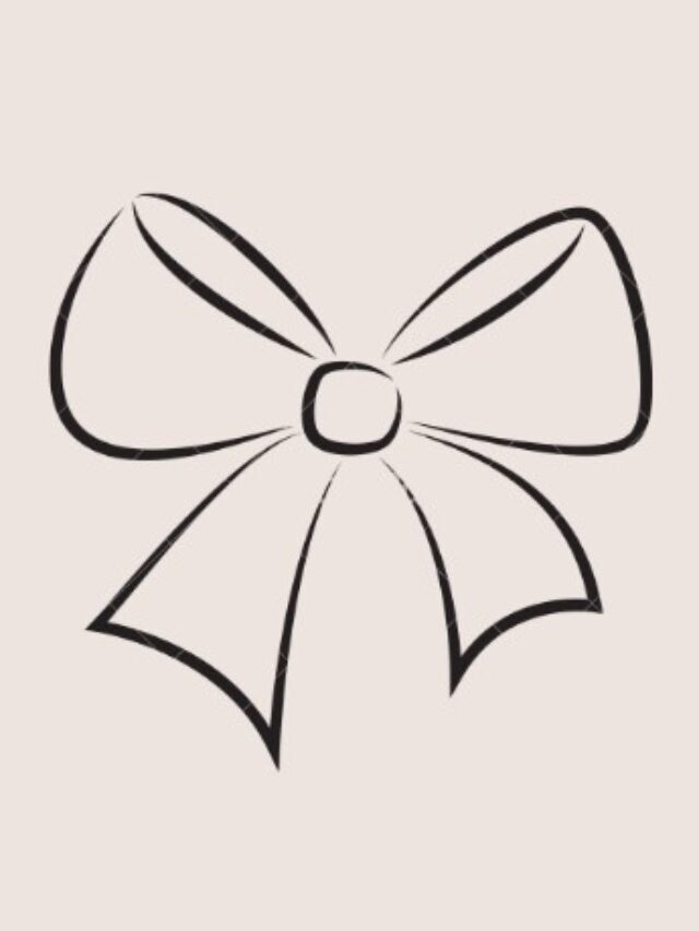 Step By Step Guide On How to Make a Bow Drawing?