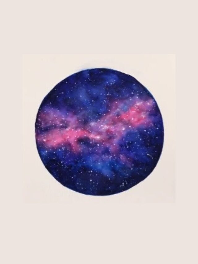 Step By Step Guide On How to Make a Galaxy Drawing?
