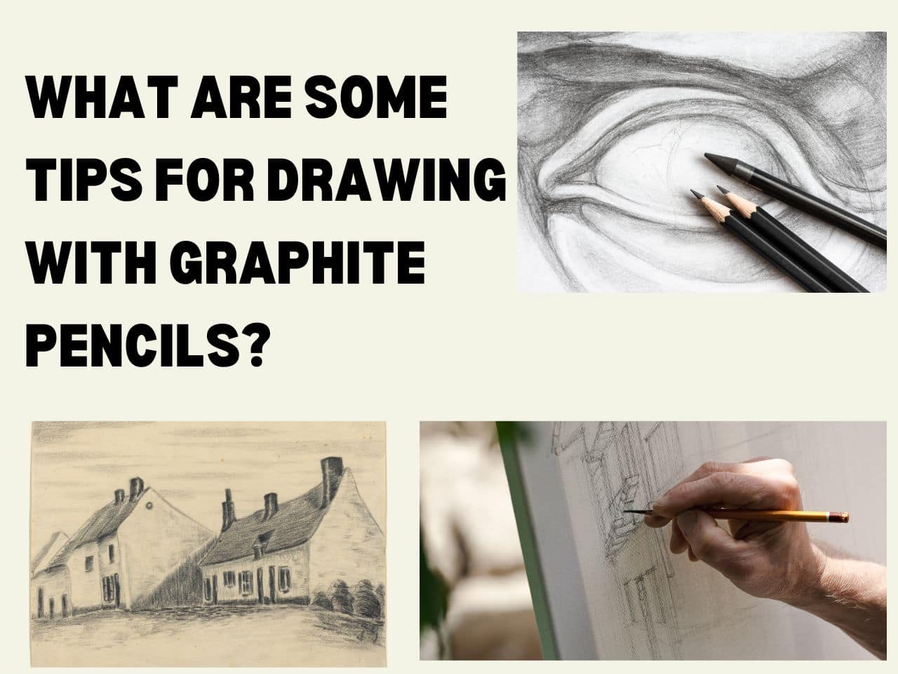 What are Some Tips for Drawing with Graphite Pencils?